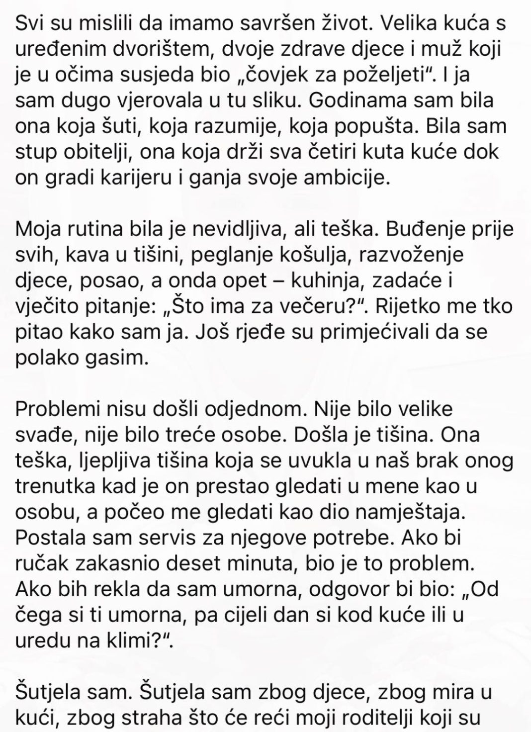 Godinama sam gradila tuđi san, a onda sam shvatila da u njemu ja ne postojim - featured image