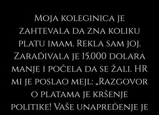 Otkrila sam svoju platu koleginici — sada je HR poništio moje unapređenje Otkrila sam svoju platu koleginici — sada je HR poništio moje unapređenje - featured image