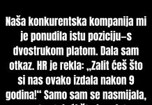 Ponudili su mi dvostruku platu u konkurentskoj kompaniji, a sada je HR intervenisala. Ponudili su mi dvostruku platu u konkurentskoj kompaniji, a sada je HR intervenisala. - featured image