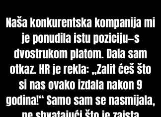 Ponudili su mi dvostruku platu u konkurentskoj kompaniji, a sada je HR intervenisala. Ponudili su mi dvostruku platu u konkurentskoj kompaniji, a sada je HR intervenisala. - featured image