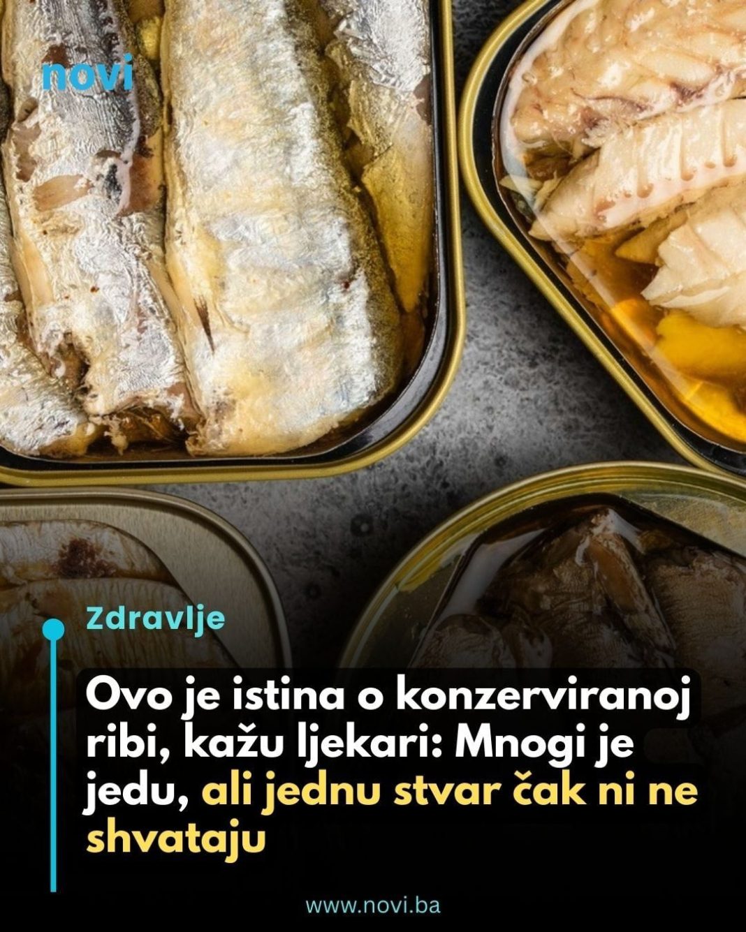 Ovo je istina o konzerviranoj ribi, kažu ljekari: Mnogi je jedu, ali jednu stvar čak ni ne shvataju - featured image