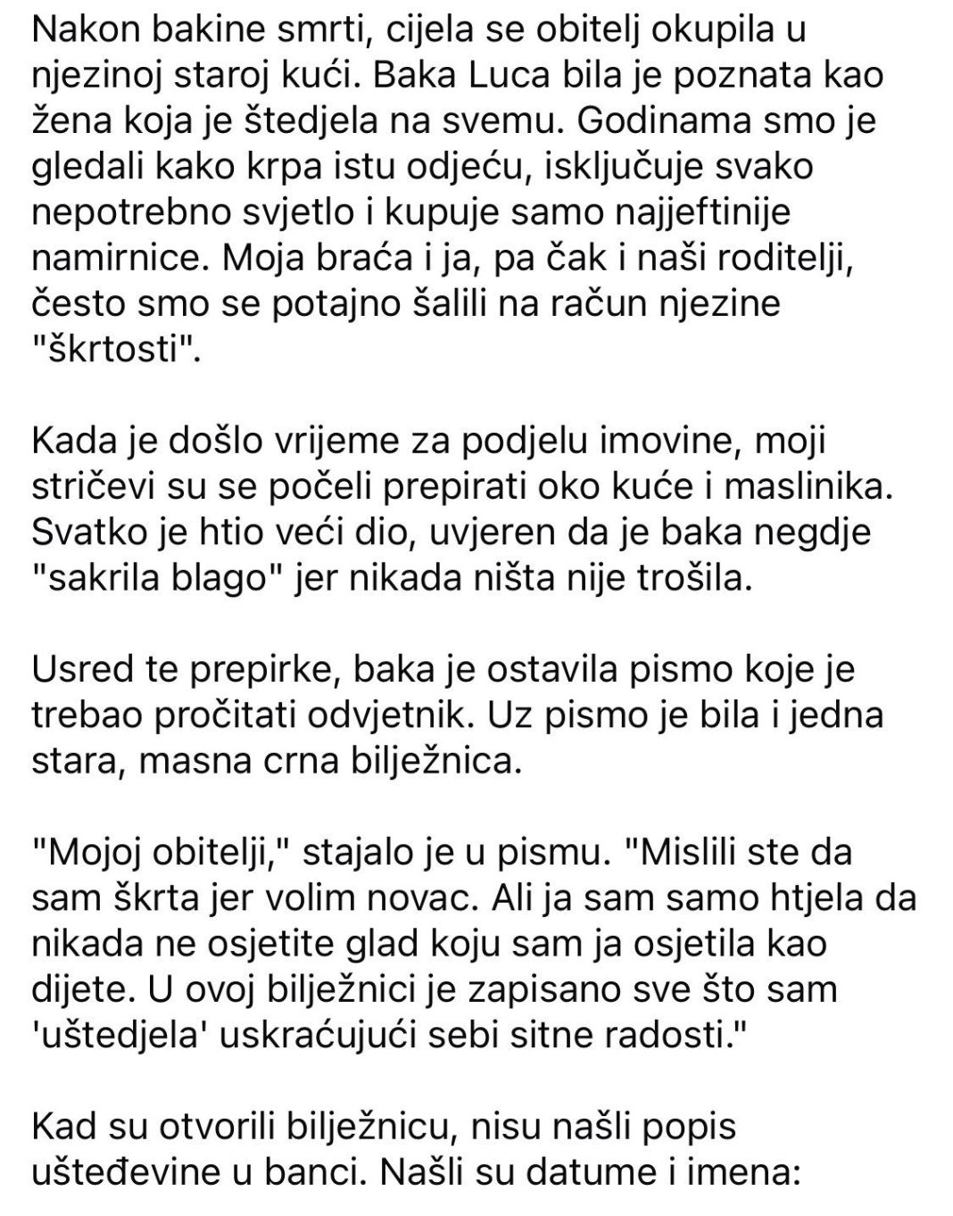 Crna bilježnica moje bake - featured image