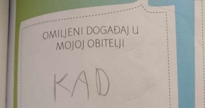 Učenik iz Dalmacije nasmijao je cijelu zemlju iskrenim odgovorom na pitanje, fotka je urnebesna - featured image