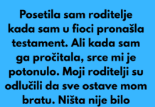 Isključena iz nasljedstva samo zato što sam djevojčica – Moj zivot od trenutka kada sam pronasla testament vise nije isti!
