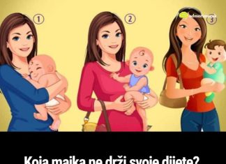 Koja majka ne drži svoje dijete? Vaš odgovor do srži otkriva kakva ste zapravo osoba!