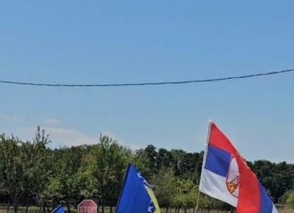 Srbin iz Prijedora oženio se s Bosankom iz Tuzle, svadba sa dvije zastave šokirala region! (FOTO)