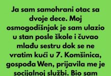 Ja sam samohrani otac sa dvoje dece, radim duple smene.